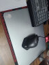戴尔（DELL） Alienware外星人游戏金属鼠标垫 铝合金树脂鼠标垫 大小号桌垫 定制三代银色全铝金属面35cm*28cm 实拍图