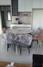 晨巢 岩板餐桌 实木餐桌椅组合现代简约可伸缩折叠吃饭桌子餐厅家具 黑白框架亮光雪山白-111皮椅 1.35米一桌六椅-12MM岩板厚度 实拍图