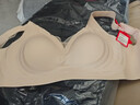 猫人无痕内衣女士无钢圈文胸大胸显小提拉聚拢上托防下垂薄粉底液胸罩 实拍图