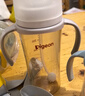 贝亲（Pigeon）玻璃奶瓶宽口径防胀气160ml S号奶嘴 1月+ AA186  实拍图