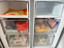 美的（Midea）505L十字门冰箱双系统双循环净化保鲜大容量一级能效风冷无霜谷雨灰以旧换新MR-531WSPZE国家补贴 实拍图
