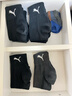 彪马彪马袜子男士中筒休闲运动风棉袜3双装 黑色 均码 实拍图