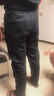 李宁运动裤男子冬季休闲裤拉链加绒保暖卫裤直筒运动长裤子AKLUA75 实拍图