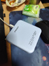 品胜【3C认证可上飞机】充电宝自带线插头充电器三合一10000毫安22.5W快充移动电源适用苹果17promax蓝 实拍图