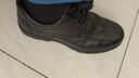 奥康（Aokang）官方男士商务通勤系带舒适休闲皮鞋透气西装牛皮鞋爸爸 黑色 43 实拍图