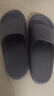 朴西香蕉船情侣凉拖鞋女浴室不易滑室内居家四季拖鞋男 深灰 42-43 实拍图