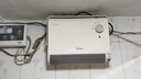 美的（Midea）【浴室新贵】暖风机浴室/台壁两用取暖器/石墨烯极速升温/节能小太阳抗菌过滤低噪音可移动HFS20XQ 实拍图
