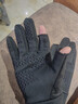 羚特手套男冬季户外保暖触屏防滑防水加绒开车骑行半指全指漏二指手套 实拍图