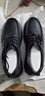 骆驼牌 皮鞋男士商务休闲爸爸牛皮鞋软底舒适通勤 P15A211018黑色42 实拍图
