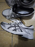 亚瑟士ASICS男鞋透气跑鞋运动鞋缓震舒适跑步鞋 GEL-CONTEND 4 白色/银色 41.5 实拍图