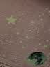 佐之寻夜光贴纸荧光墙贴星星月球独角兽星星墙贴儿童房卧室荧光贴纸套装 绿光 / 20cm月球+星星圆点套装 实拍图