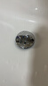 潜水艇（Submarine）CQ-9铜镀铬面盆弹跳下水器洗手盆漏水塞子过滤头发杂物 大蘑菇头 实拍图