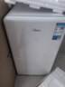 美的（Midea）93L单门小冰箱一级低音复古白色小单温冷藏租房家用宿舍办公室可放美妆BC-93MF【国家补贴】 实拍图
