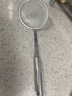 不锈钢漏勺过滤网筛极细家用滤油勺厨房油渣勺打沫勺一体成型 食品级不锈钢 小号【强厚升級+超密过滤】 实拍图
