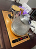 友家铺子（Biooner）全自动上水电热水壶烧水壶家用办公茶台一体机茶桌茶几嵌入式茶具套装 RY-A1金色保温1L 实拍图