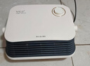 VCJ暖风机取暖器家用电暖器电暖气取暖电器暖风机办公室桌面电暖风烤火炉暖脚器电热扇热风机 【台壁两用】三秒速热*居浴两用 实拍图