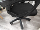 锦汐 电脑椅家用办公椅子靠背人体工学椅学习转椅老板座椅游戏电竞椅 【可后躺+踏脚+乳胶】黑框黑网 实拍图