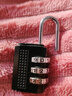 AUBURN密码锁挂锁25mm宿舍门锁工具箱锁储物柜门锁背包锁电力表电箱301A黑色 实拍图