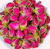 贡苑花草茶叶【绿色食品】玫瑰花茶200g特平阴级大朵胎玫瑰无硫磺 实拍图