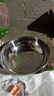 【不锈钢】和面盆厨房烘焙家用火锅盆洗菜打蛋汤锅盆醒面盆料理盆 30cm【热卖款】不锈钢 和面盆 实拍图