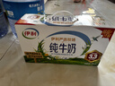 伊利【新鲜日期】纯牛奶250ml*24盒 优质乳蛋白 严选牧场 年货礼盒装 实拍图