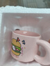 可爱fufu生日蛋糕马克杯带盖勺陶瓷杯送女生高颜值有意义生日礼物 汉堡生日蛋糕杯+勺1个350ml 实拍图