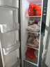 美的（Midea）550升双开门冰箱一级能效节能双变频风冷无霜大容量以旧换新BCD-550WKPZM(E)国家补贴 实拍图