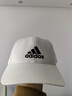 adidas经典舒适运动遮阳棒球帽子男女阿迪达斯官方 白/黑色   OSFM(男子) 实拍图