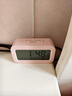 康巴丝（Compas）闹钟夜光聪明灯智能语音报时起床神器自动感光三组闹铃小闹钟儿童学生钟 2139 粉色新年礼物 实拍图