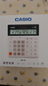 卡西欧（CASIO）DH-14-WE 中型无声款 14位大额计算 双电源 超宽计算器 白色 专业计算系列 实拍图