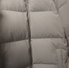 京东京造羽绒服男女情侣款鸭绒冬季保暖外套面包服加厚短款石墨灰XL 实拍图