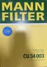 曼牌滤清器（MANNFILTER）空调滤清器空调滤芯CU34003沃尔沃S60S90/V60V90/XC60XC90/领克09 实拍图