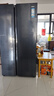 海尔（Haier）盛宴618L对开门冰箱黑金净化一级能效风冷无霜超大容量蓝色BCD-618WGHSSEDBL国家补贴 晒单实拍图