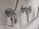 伟星 球阀2只 4分大流量燃气热水器黄铜角阀球芯厨房卫生间冷热水1168 实拍图