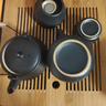 京东京造 茶具整套 功夫茶具陶瓷套装茶壶茶杯茶盘【黑陶提梁壶】 12件套  实拍图