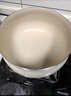 爱仕达（ASD）汤锅晶石不粘蒸煮锅 陶瓷小奶锅炖汤煮面辅食锅24CM电磁炉通用T10 实拍图