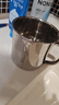 美厨（MAXCOOK）316L不锈钢杯子带盖 家用水杯口杯泡茶杯学生大容量550ml MCB9705 实拍图