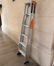 奥鹏梯子家用人字梯加厚折叠铝合金六步梯多功能双侧用工程楼梯 实拍图