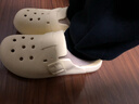 朴西厚底包头半拖女士夏外穿洞洞鞋 香蕉黄  37-38 实拍图