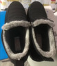 鮟鱇中老年爸爸妈妈老北京布鞋加绒保暖棉散步 男AK25570黑 42  实拍图