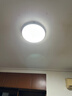 四季沐歌（MICOE）照明 卧室灯led吸顶灯现代简约灯具客厅灯饰书房阳台餐厅灯薄款 36W 皓白三防灯-普瑞光源36cm正白光 实拍图