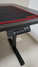 傲风A4电竞桌实木电动升降桌电脑桌办公桌子国家补贴黑色1.8*0.8m 实拍图