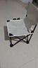 户外装备高品质车载便携亲子户外折叠椅用于露营钓鱼写生 白色中号33 实拍图
