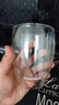 GLASSLOCK杯子双层咖啡玻璃杯耐热防烫透明拿铁牛奶家用水杯简约无柄350ml 实拍图