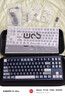 WOB crush80reboot客制化机械键盘铝坨坨CNC三模蓝牙有线2.4g无线电竞游戏办公 青霁蓝RGB【阳极-雪顶可可轴】双色键帽 实拍图