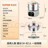 苏泊尔（SUPOR）电蒸锅 电煮锅 电火锅 家用多功能蒸包子锅 15升大容量电热锅 分体式可拆洗多用途锅ZN28YC908 实拍图