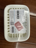 茶花 肥皂盒 皂碟香皂架子肥皂架 双层沥水香皂盒子白色1只装 实拍图