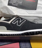 NEW BALANCE NB574官方秋冬男鞋女鞋透气复古潮流网面经典百搭舒适休闲运动鞋 黑色 ML574EVB 40.5 (脚长25.5cm尺码详询客服) 实拍图