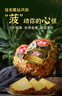 佳农 黑钻菠萝1粒装 巨无霸 菲律宾凤梨 净重3.6斤 生鲜水果 包邮 实拍图