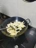 荣事达（Royalstar）章丘手工锻打铁锅无涂层不粘炒菜锅圆底老式炒锅燃气灶有盖38cm 实拍图